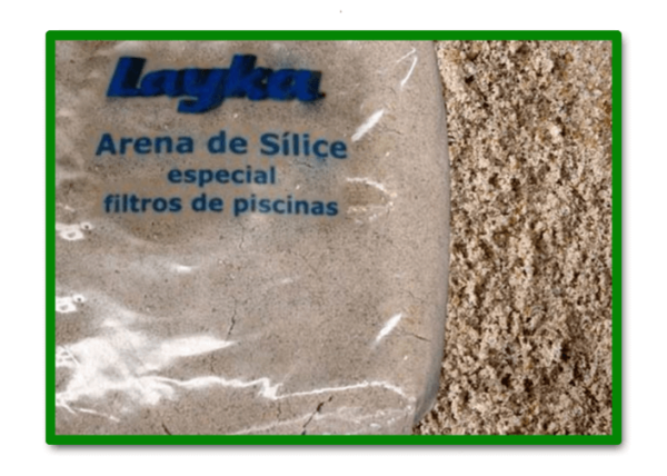 ARENA DE SILICE PISCINAS 25 Kg