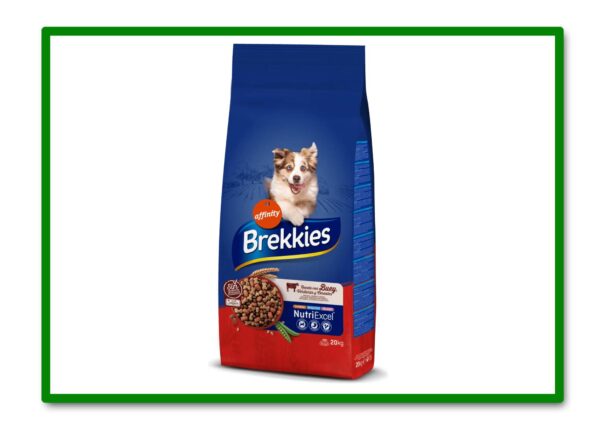 BREKKIES DOG BEEF 20 Kg