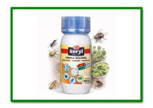 INSECTICIDA KORYL TRIPLE ACCION 250 Ml