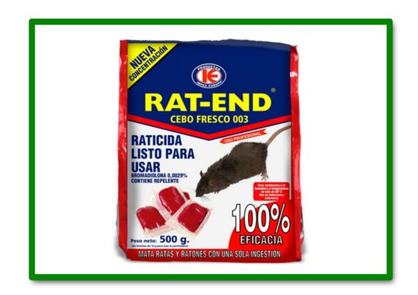 RATICIDA RAT-END 500 G