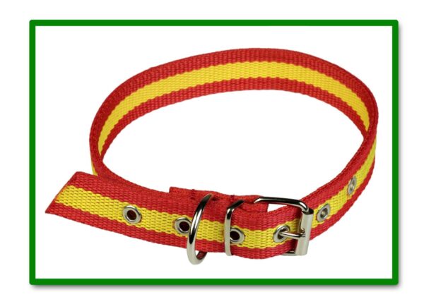 COLLAR BANDERA NYLON