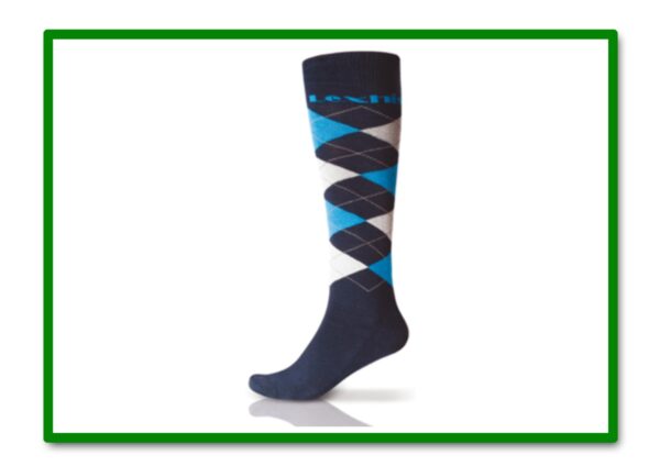 CALCETIN LEXHIS ARGYLE (PAR) MARINO-AZUL-GRIS TALLA 41-46