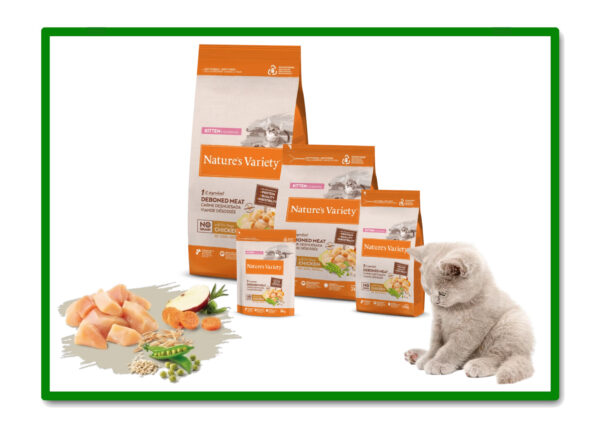 NATURE´S VARIETY KITTEN CHICKEN NO GRAIN PIENSO PARA GATOS