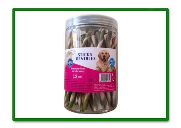 STICKS DENTALES 300GR PARA PERROS