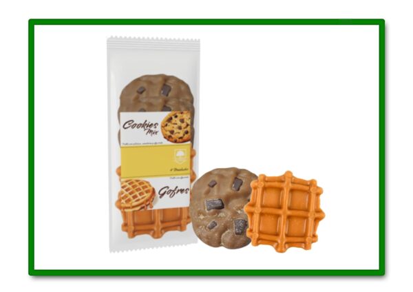 PACK COOKIES & GOFRES (4 UND) SNACK PARA PERROS