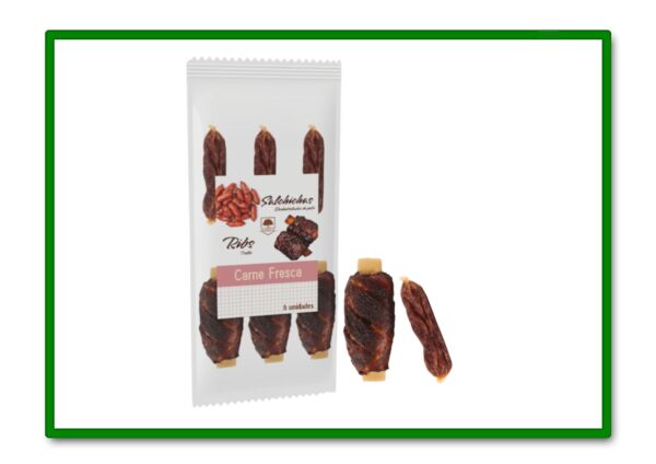 PACK RIBS & SALCHICHAS (6 UND) SNACK PARA PERRO