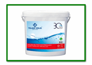 HTV-806 MULTIACCION CLORO GRANULADO TRIPLE ACCION 5KG PARA PISCINA