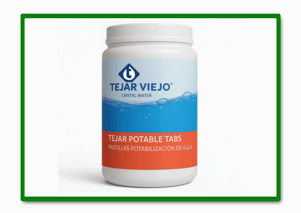 TEJAR POTABLE TABS (POTABILIZADOR DE AGUA)