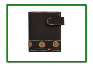 BILLETERO UBRIQUE MOD.B1003 SERRAJE HIERROS KAKI OSCURO