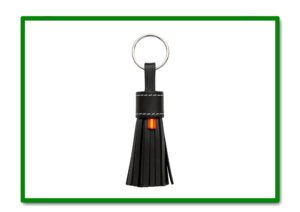 LLAVERO TILINES CORTO MARRON OSCURO (L3)