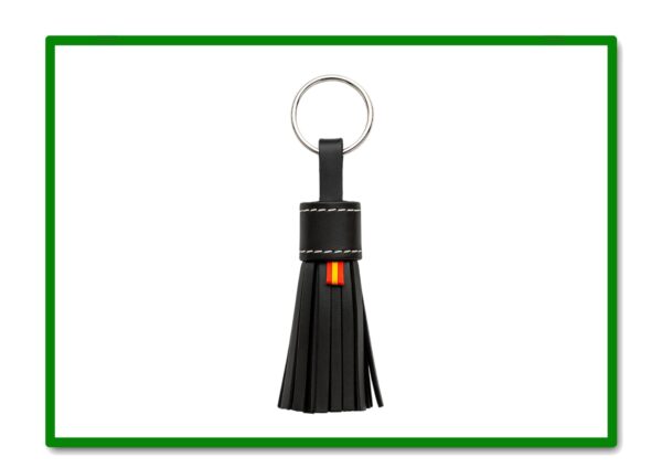 LLAVERO TILINES CORTO MARRON OSCURO (L3)