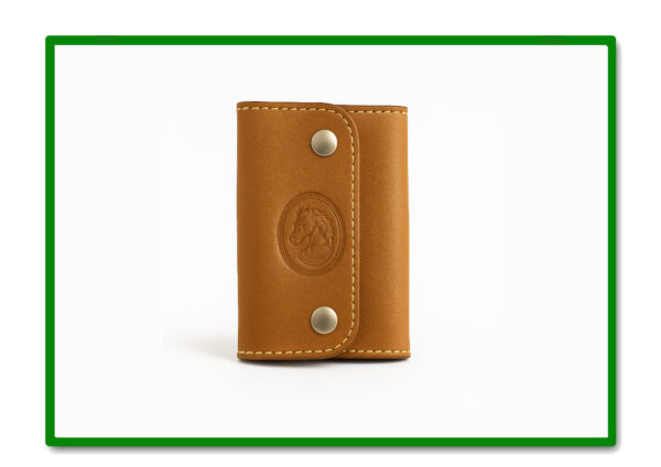 LLAVERO PIEL 8 LLAVES MARRON
