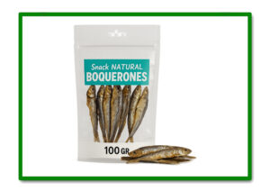 SNACK NATURAL BOQUERONES 100GR