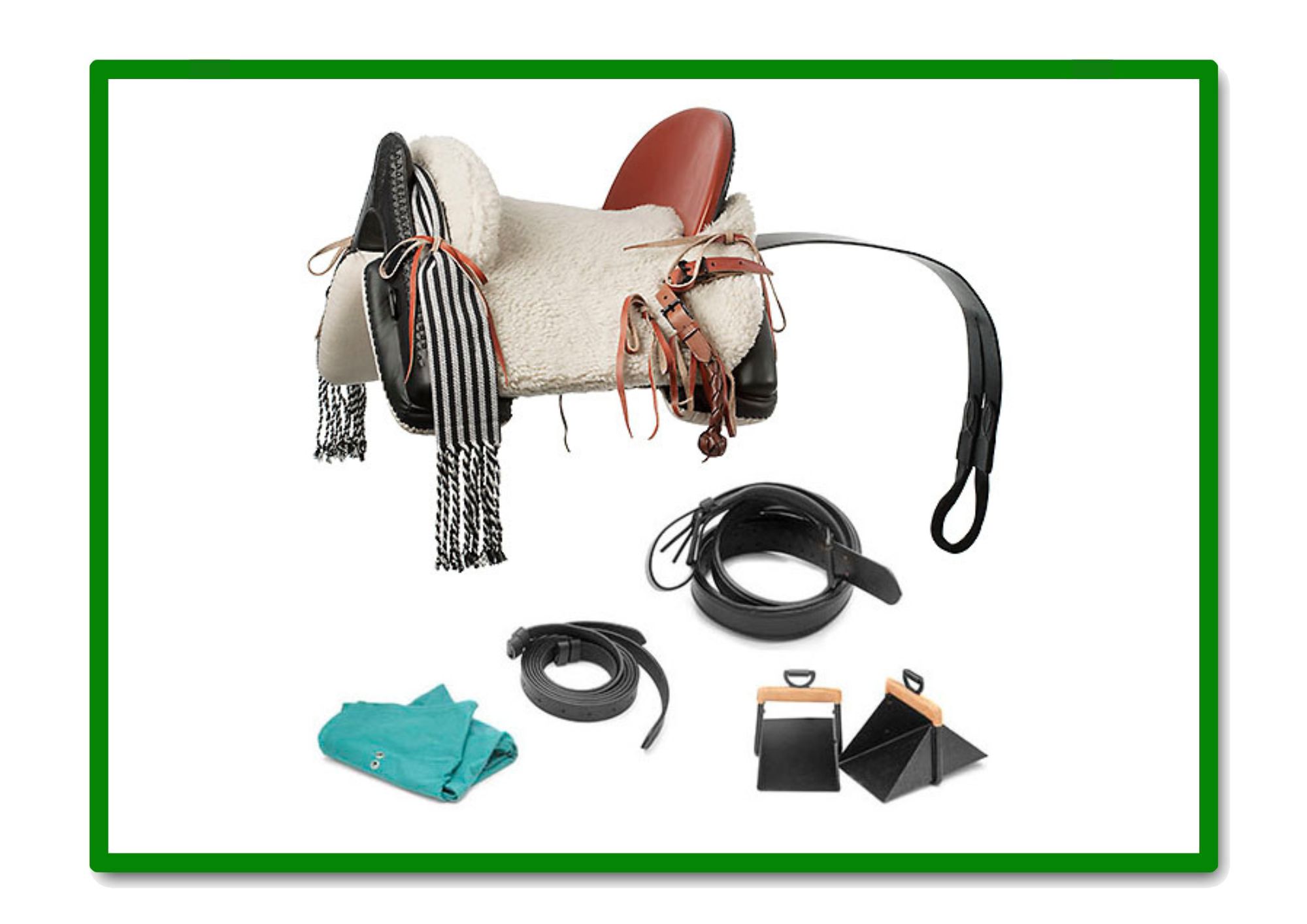 SILLA VAQUERA LEXHIS ERAL MIXTA ADULTO (EQUIPO COMPLETO)