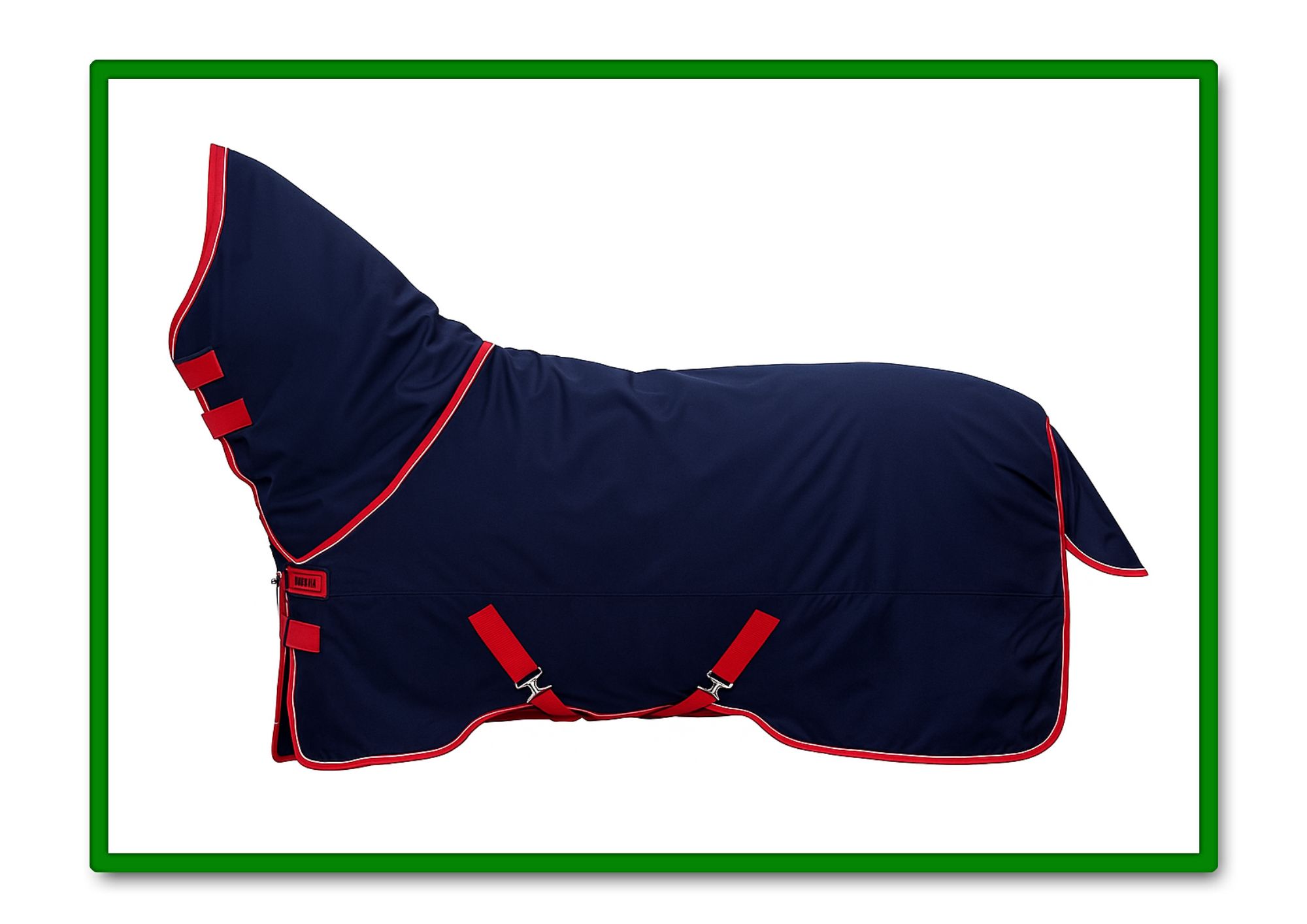 MANTA MIO ALL-IN-ONE EXTERIOR CON CUBRECUELLO HEAVY MARINO-ROJO