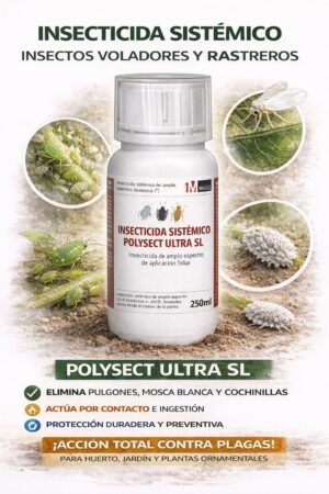 INSECTICIDA POLIVALENTE POLYSECT ULTRA SL 250cc
