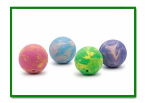 JUGUETE PELOTA LATEX PARA MASCOTA 7.5CM