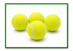 JUGUETE TENIS 10 CM PARA PERRO