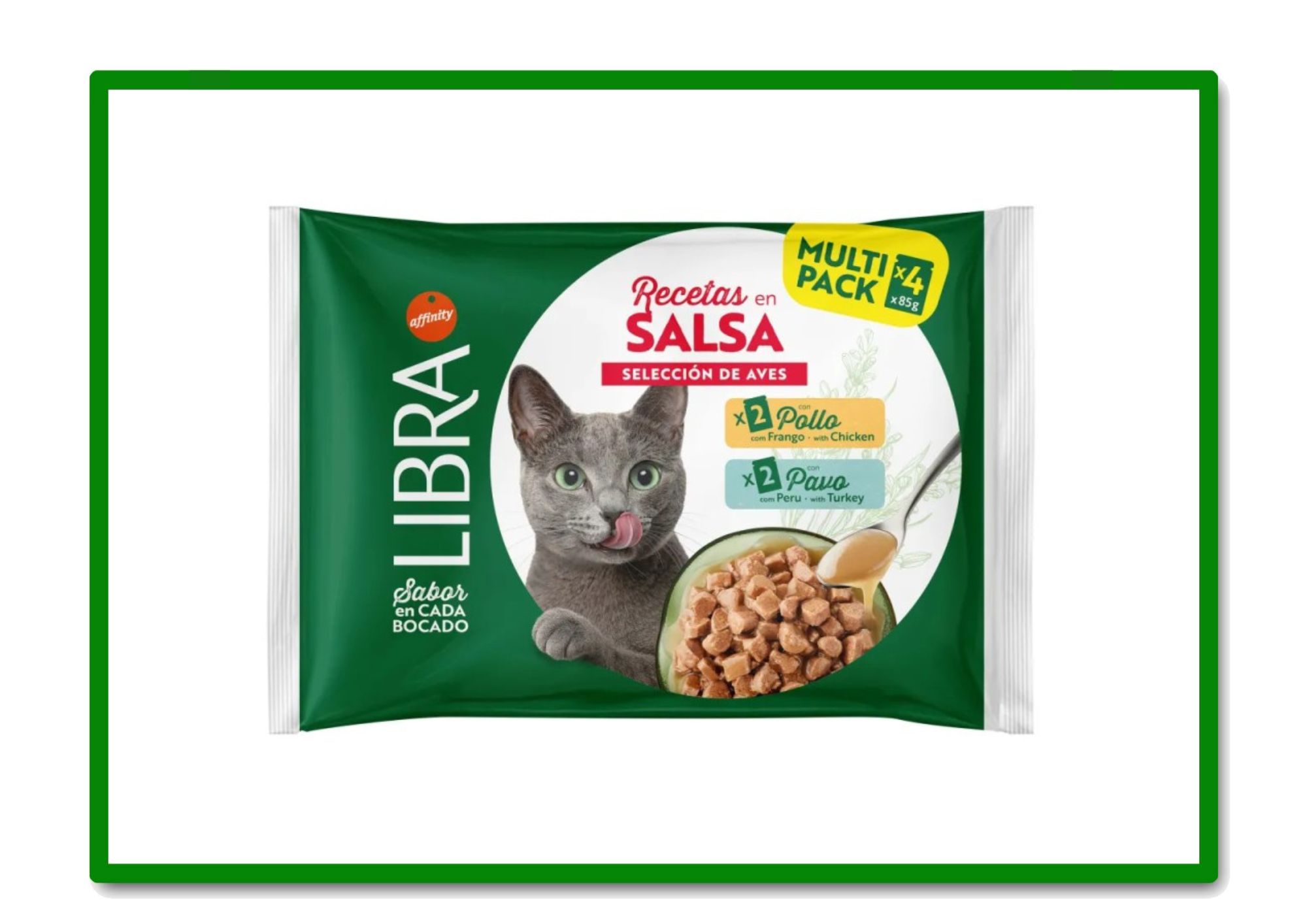 LIBRA CAT WET SALSA (85G*4)