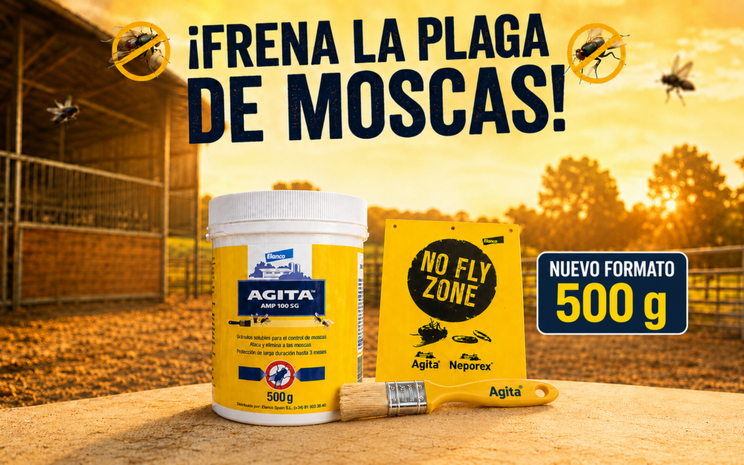 Agita AMP 100 SG 500 g – Insecticida para moscas