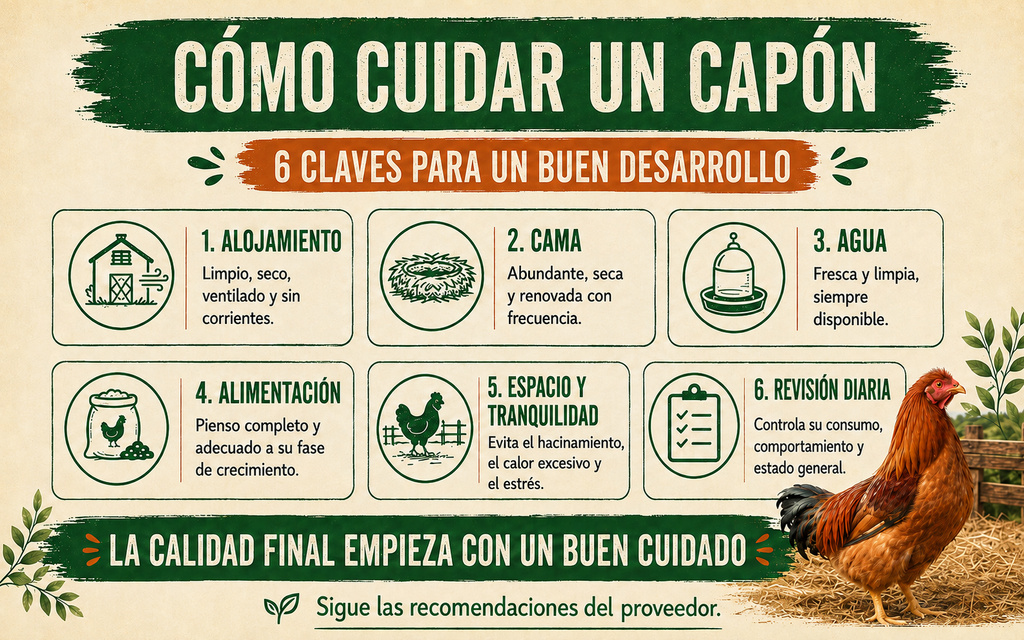 Reservar capones en septiembre